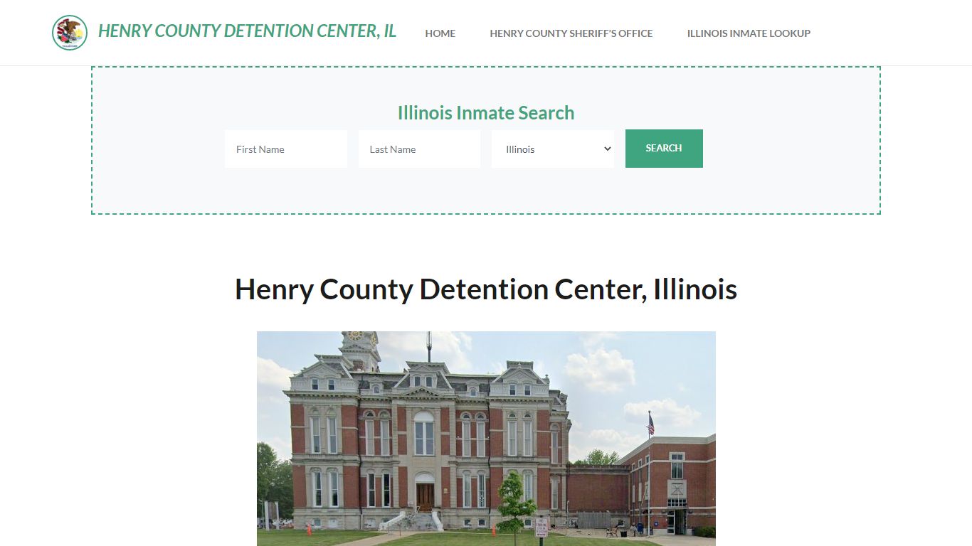 Henry County Detention Center, IL Inmate Roster, Offender Search